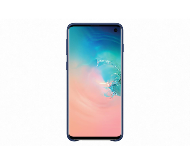 Etui Leather Cover do Samsung Galaxy S10 granatowe - 478371 - zdjęcie 2